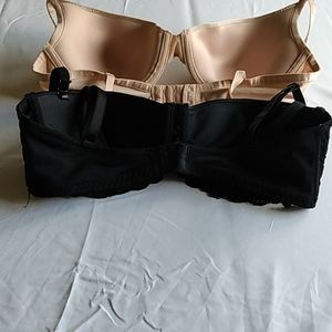 Lilly of France Women gently used Bras size 34D &34 C